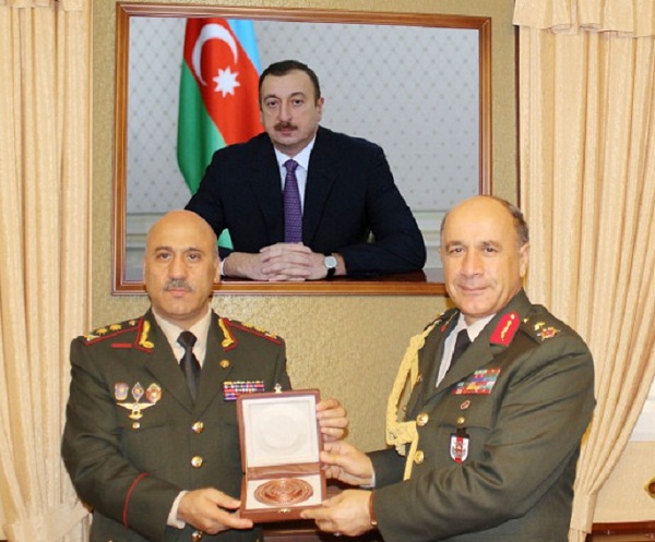 Deputy Minister of Internal Affairs meets Turkish military attach